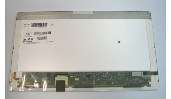 Матрица LP145WH1(TL)(B1) LG Display 40 pin socket LED 1366x768  WXGA HD  14.5" матовая Б/У