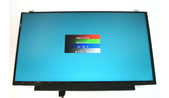 Матриця N140HCA-EAB InnoLux LCD14.0" FHD 1920x1080 Matte 30 pin IPS Б/В - 499116