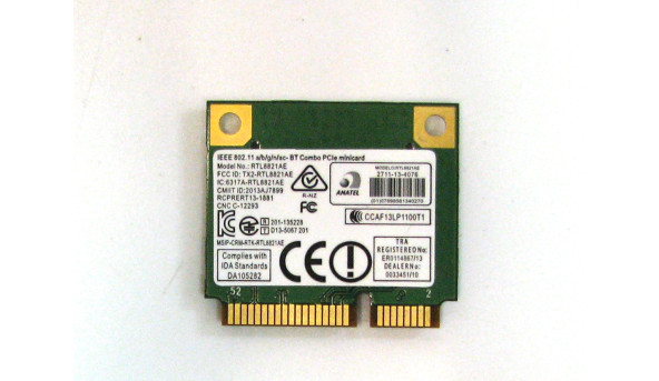 Адаптер Wi-Fi для ноутбука Asus R510V RTL8821AE Б/У - 499358
