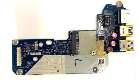 Дополнительная плата с USB Ethernet разъемами для ноутбука Dell Vostro 3560 8252P Б/У