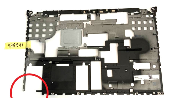 Середня частина корпусу для ноутбука Lenovo Thinkpad P50 AP0Z6000600 Б/В