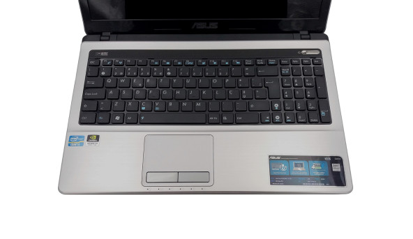 Ноутбук Asus K53S Intel Core i5-2430M 6 GB RAM 500 GB HDD NVIDIA GeForce GT 520MX [15.6"] - ноутбук Б/В - 500078