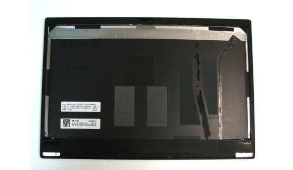 Крышка матрицы с рамкой для ноутбука Lenovo ThinkPad X1 Carbon 6th Gen 01YR430 AQ16R000100 Б/У - 500191