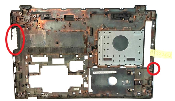 Нижняя часть корпуса для ноутбука Lenovo B50-30 B50-45 B50-70 B50-80 305-15 ZIWB1 AP14K000410 Б/У - 500217