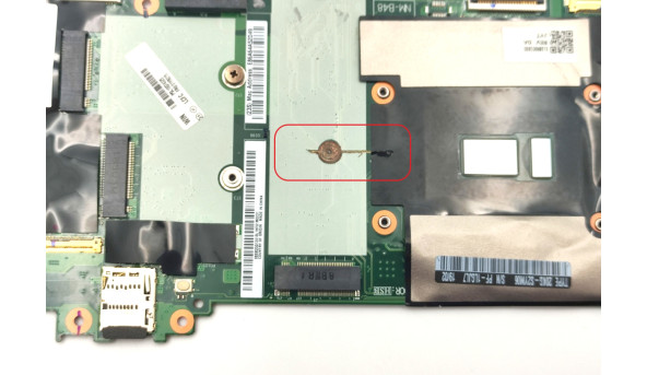 Материнська плата для ноутбука Lenovo Thinkpad X1 Carbon 6th Gen NM-B481 Б/В - 500308
