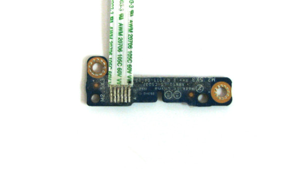 Плата LED индикаторов для ноутбука HP Envy 15-ae001np ls-c503p Б/У - 500536