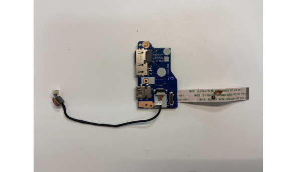 Дополнительная плата разъема питания кнопки включения USB для ноутбука Lenovo E560 NS-A561 Б/У - 500709