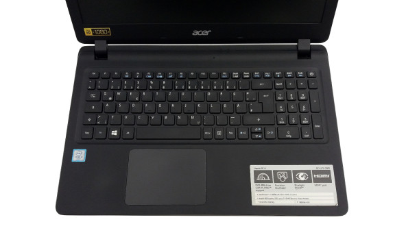 Ноутбук Acer Aspire ES1-572 Intel Core i3-6006U 8 GB RAM 120 GB SSD [15.6" FullHD] - ноутбук Б/В - 500976