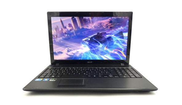Ігровий ноутбук Acer Aspire 5742G Intel Core I3-370M 6 RAM 120 SSD 500 HDD NVIDIA GeForce GT 420M [15.6] - Б/В - 501023