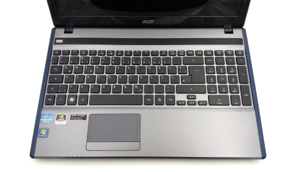 Ігровий ноутбук Acer Aspire 5755G Core I5-2450M 8 RAM 240 SSD NVIDIA GeForce GT 630M [15.6"] - ноутбук Б/В - 501071