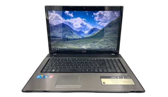 Ноутбук Acer 7741G Intel Core i3-370M 8 GB RAM 240 GB SSD ATI Mobility Radeon HD 5650 [17.3"] - ноутбук Б/В - 501089