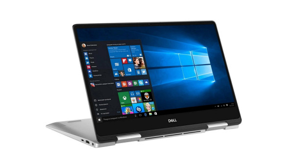 Сенсорний ноутбук Dell Inspiron 13 7386 Intel Core i7-8565U 16 GB RAM 256 GB SSD [IPS 13 FullHD] - ноутбук Б/У