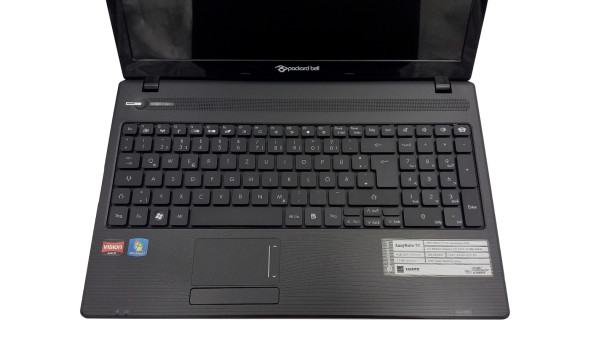 Ноутбук Packard Bell TK81 AMD Phenom II X4 960 6 GB RAM 240 GB SSD ATI Radeon HD 5470 [15.6"] - ноутбук Б/У - 501381