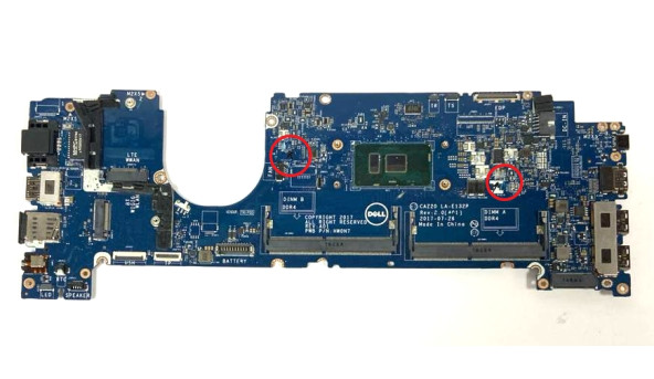Материнська плата для ноутбука Dell 7480 CZA20 LA-E132P  Б/В