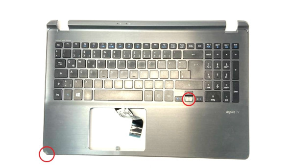 Середня частина корпуса для ноутбука Acer Aspire V5-573pg 15.6" TSA39ZRKTATN504301BE Б/В