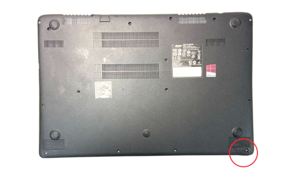 Нижняя часть для ноутбука Acer Aspire V5-573pg JTE36ZRKBATN00411 Б/У