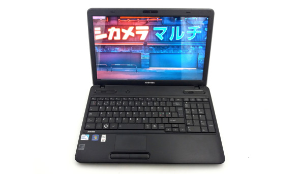 Ноутбук Toshiba Satellite C650 Intel Celeron T3500 4 GB RAM 160 GB HDD [15.6"] - ноутбук Б/У