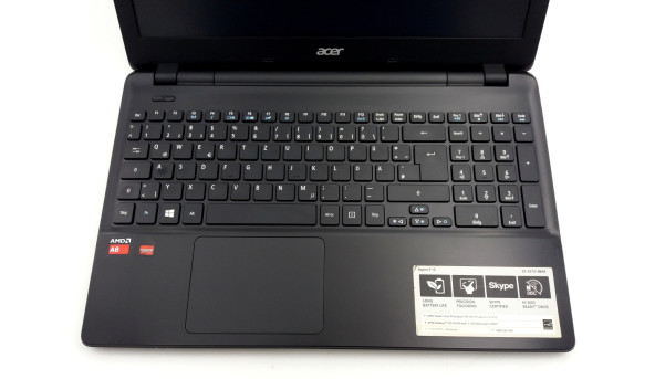 Игровой ноутбук Acer Aspire E5-521G AMD A8-6410 8 GB RAM 500 GB HDD AMD Radeon R5 M240 [15.6"] - ноутбук Б/У - 501999