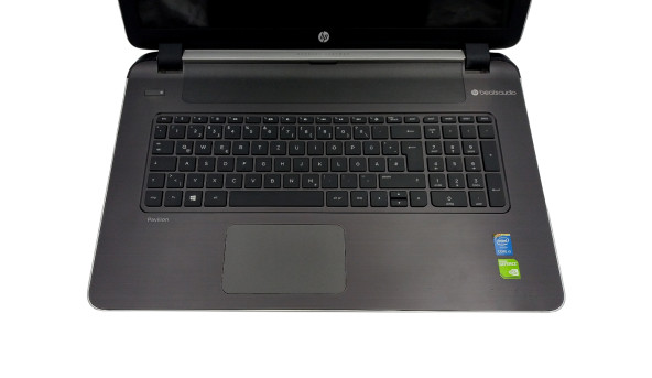 Игровой ноутбук HP 17-f Intel Core I5-5200U 8 RAM 64 SSD 1000 HDD NVIDIA GeForce GT 840M [17.3"] - ноутбук Б/У - 502048