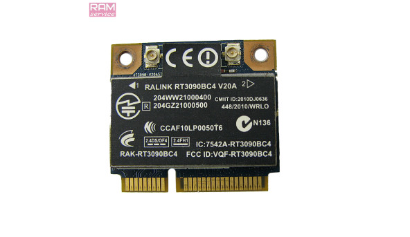 Адаптер WI-FI, для ноутбука, HP Pavilion dv7, 17.3", 602992-001, Б/В, В хорошому стані, без пошкодженьwi - 50208