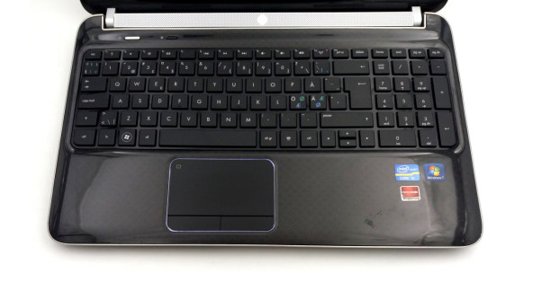 Игровой ноутбук HP Pavilion dv6-6062 Intel Core I5-2410M 6 RAM 500 HDD AMD Radeon HD 6490M [15.6"] - Б/У - 502160