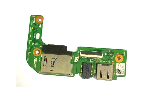 Додаткова плата Card Reader audio USB K555LD 69N0R7B10B06 Б/В