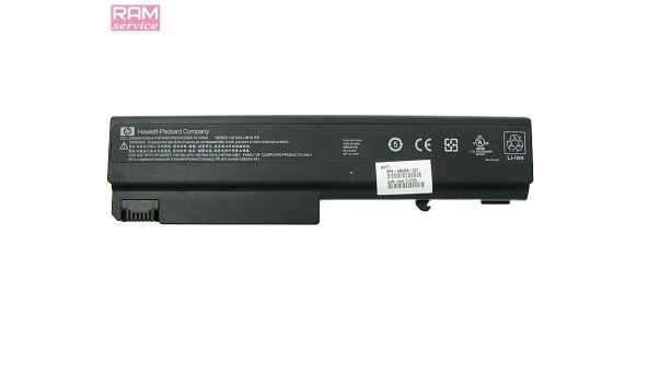 Батарея, акумулятор, HP 446399-001, до ноутбуків, HP Compaq 6510, 6515, 6710, 6715, 6910, Li-ion Battery, 4400mAh, 10.8V, Б/В, робоча, 15% зносу - 50247