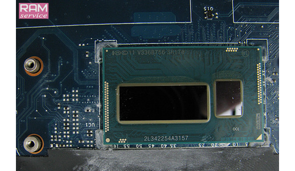 Материнська плата, для ноутбука, Dell Latitude E5540, LA-A101P REV.1.0, Впаяний процесор INTEL Core i5-4200U (SR170), НЕ тестована. Продається на запчастини, або під відновлення, Б/В - 50595