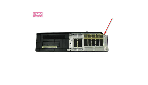 Сервісна кришка, для ноутбука, Acer Aspire E1-531G, 15.6", AP0NN000200, Б/В, Є пошкодження (фото)
