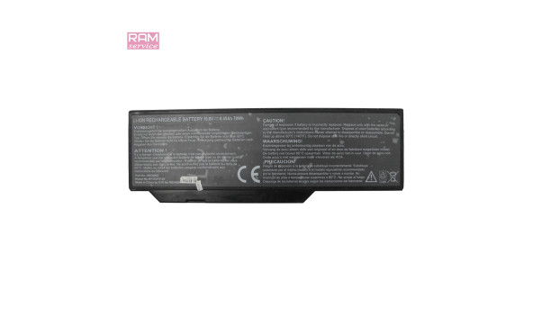 Батарея, акумулятор, BP3S3P2150, для Medion Akoya MD97202, MD97218, MD97312, MD97313, Li-ion Battery, 4400mAh, 10.8V, Б/В, робоча, 50% зносу