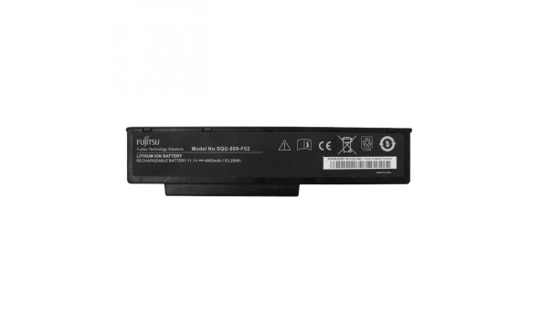 Батарея Fujitsu-siemens SQU-809-F02, для  Amilo Li3710 4800mAh, 11.1V, Б/В, робоча, 20% зносу