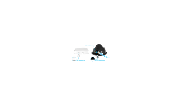 Купольна IP камера Milesight 8 Мп Black (MSC8183PB) - 564392
