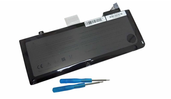 Аккумуляторная батарея для ноутбука Apple A1322 MacBook Pro 13" MC374 (2010) 10.95V Black 5800mAh OEM