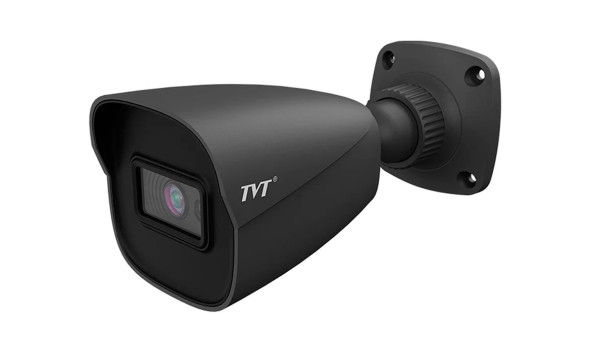 IP-відеокамера TVT TD-9421S3B (D/PE/AR2) 2Mp f=2.8 мм Black (77-00144)