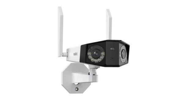 IP камера відеоспостереження Reolink Duo 2 WiFi 8Мп з двома об'єктивами та прожекторами, сиреною White