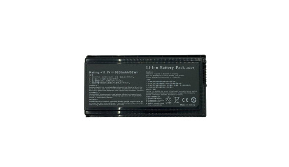 Аккумуляторная батарея для ноутбука Asus A32-F5 F5 series 11.1V Black 5200mAh OEM