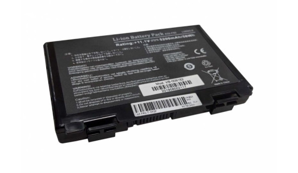 Аккумуляторная батарея для ноутбука Asus A32-F82 F52 11.1V Black 5200mAh OEM