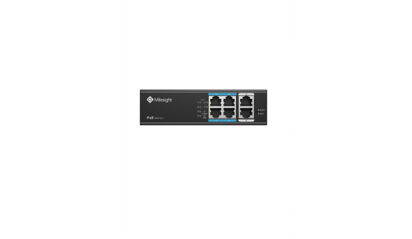 РоЕ комутатор Milesight 4-портовий (MSS0204EL) - 564725