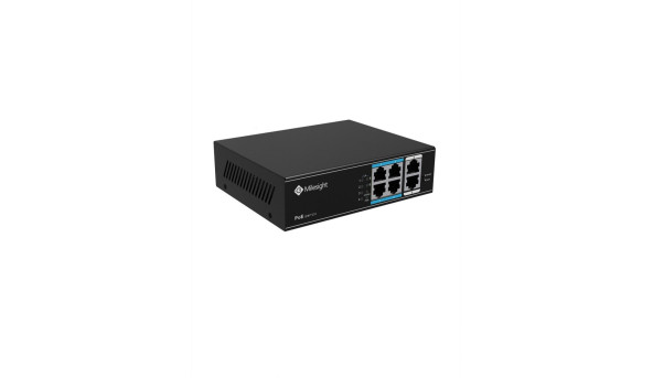 РоЕ комутатор Milesight 4-портовий (MSS0204EL) - 564725