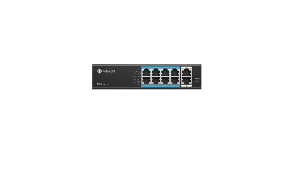 РоЕ комутатор Milesight 8-портовий (MSS0208EL) - 564731