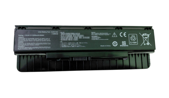 Акумулятор для ноутбука Asus A32N1405 GL771 10.8 В Black 5200 мАг OEM