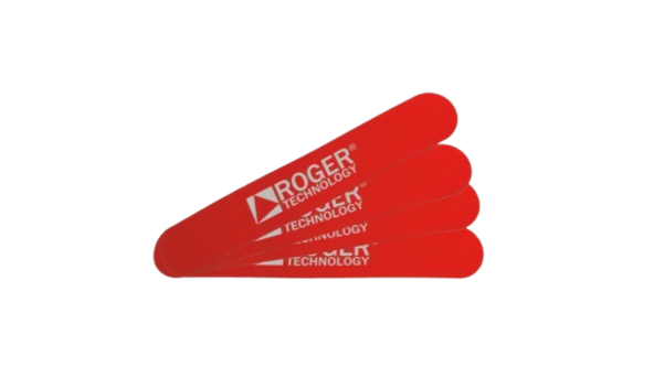 R99/BASB20 - Упаковка из 20шт., светоотражающих наклеек для стрел шлагбаумов Roger