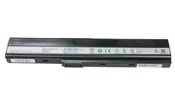 Аккумуляторная батарея для ноутбука Asus A42-K52 K52 14.4V Black 5200mAh OEM