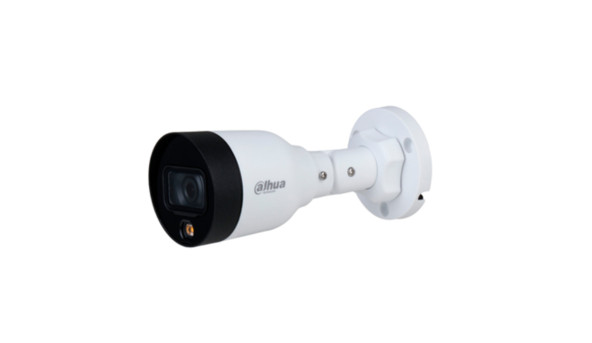 IP-відеокамера вулична Dahua DH-IPC-HFW1239S1-LED-S5 (2.8) White