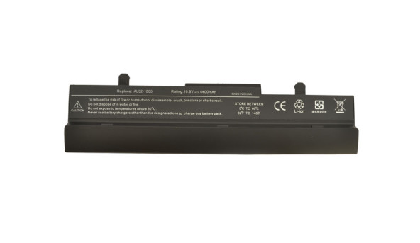Аккумуляторная батарея для ноутбука Asus AL31-1005 EEE PC 1005HA 10.8V Black 5200mAh OEM