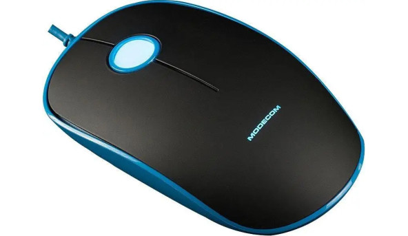 Мишка Modecom MC-M111, 3кн., 1600dpi, чорно-синя - 565051
