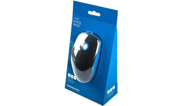 Мишка  Modecom MC-M111, 3кн., 1600dpi, чорно-синя