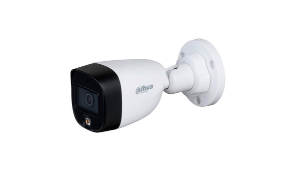 HD-CVI відеокамера вулична Dahua DH-HAC-HFW1209CP-LED (2.8) White