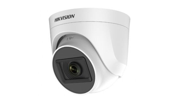 HD-TVI відеокамера купольна Hikvision DS-2CE76H0T-ITPF (C) (2.4) White