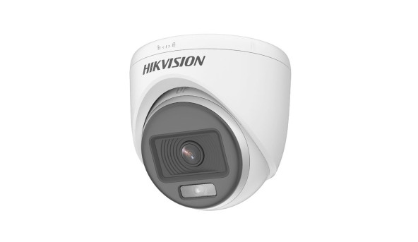 HD-TVI відеокамера купольна Hikvision DS-2CE70DF0T-PF (2.8) White
